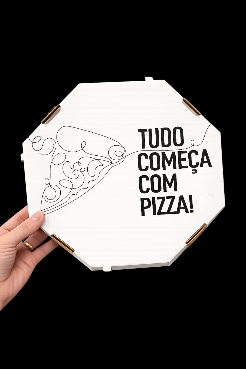 Caixa de Pizza Personalizada