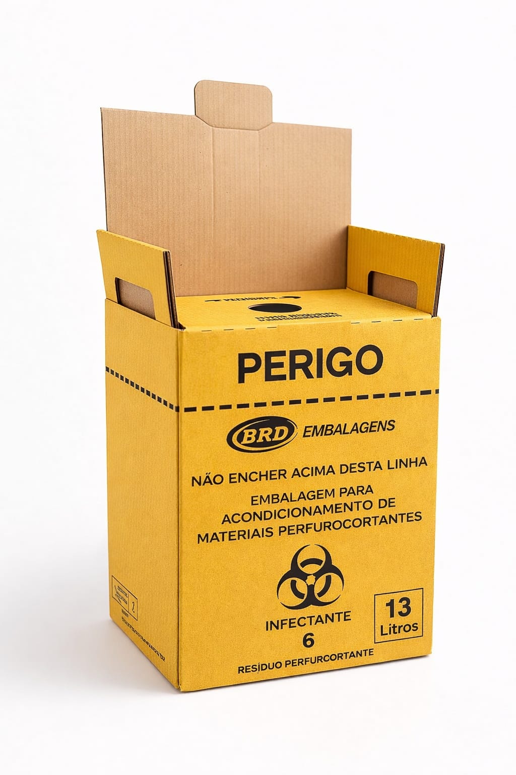 Coletor Perfurocortante Amarelo